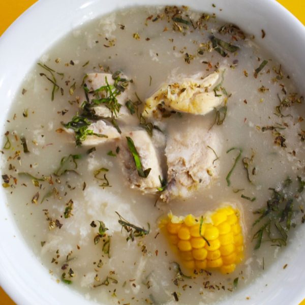 Plato de delicioso Sancocho Panameño