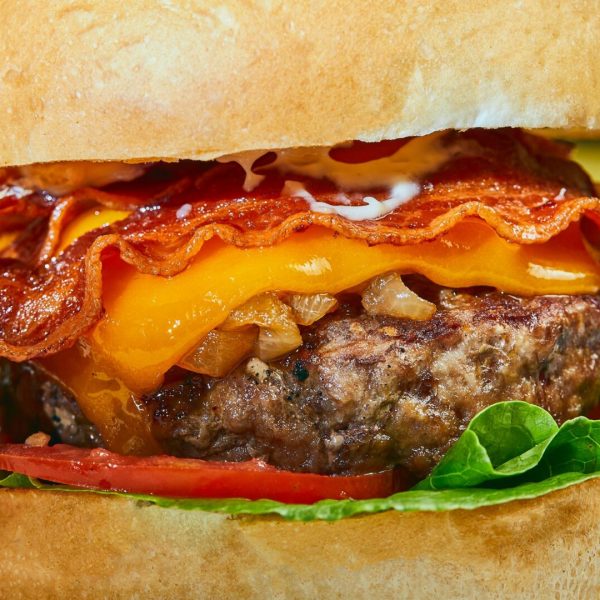 Close Up de Hamburguesa de Las Hadas