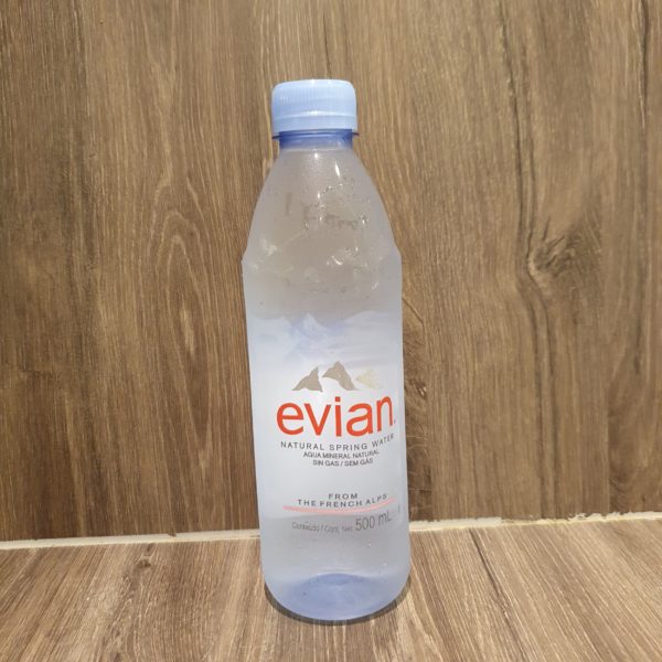 Botella de Agua Evian 500ml