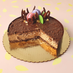 Dulce de cumpleaños - Mousse de chocolate de 9 pulgadas