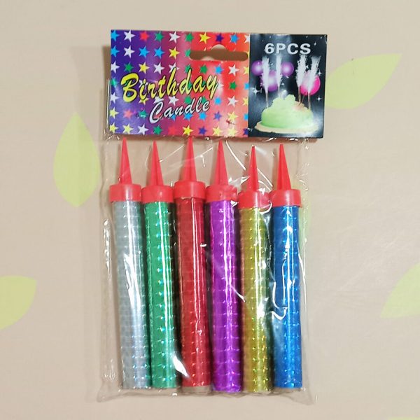Paquete de velas de chispas (sparkle candles) para pasteles de cumpleaños
